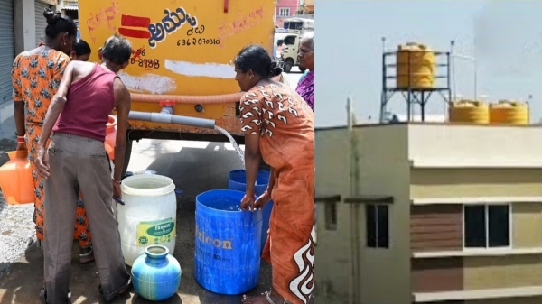 பெங்களூர் தண்ணீர் தட்டுப்பாடு.. வீட்டு வாடகை குறைகிறதாம்..!! 