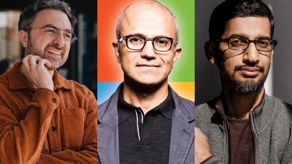 சுந்தர் பிச்சை-க்கு தண்ணி காட்டவரும் முஸ்தபா.. சத்ய நாடெல்லா ராஜதந்திரம்..!! 