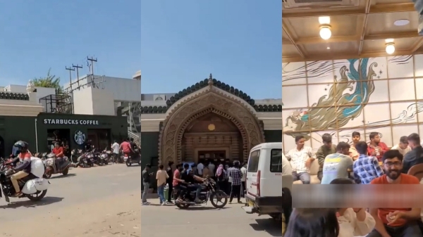 300 ரூபாய் காபி யாரு குடிப்பா.. வாரணாசி ஸ்டார்பக்ஸ் கடையில் மக்கள் கூட்டம் அலைமோதுகிறது..!! 