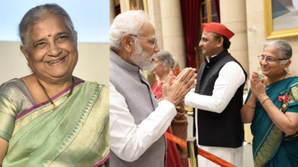 மாமியார் எம்பி, மருமகன் பிரிட்டன் பிரதமர்.. சுதா மூர்த்தி-க்கு இதைவிட வேற என்ன வேணும்..!! மாமியார் எம்பி, மருமகன் பிரிட்டன் பிரதமர்.. சுதா மூர்த்தி-க்கு இதைவிட வேற என்ன வேணும்..!!