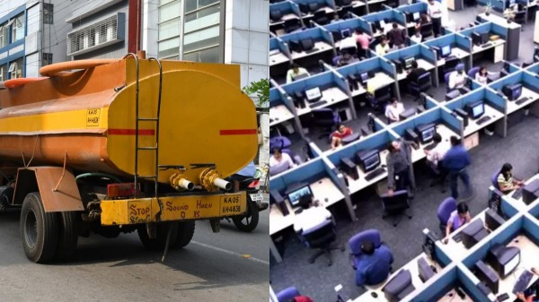 பெங்களூர்: ஒரு நாளுக்கு 1 லட்சம் லிட்டர் தண்ணீர்.. ஐடி நிறுவனங்கள் தவிப்பு..! 