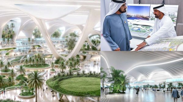 துபாய்-க்கு பளபளன்னு புதிய விமான நிலையம்.. துபாய் மன்னர் வெளியிட்ட சூப்பர் அறிவிப்பு.. வாவ்..! 