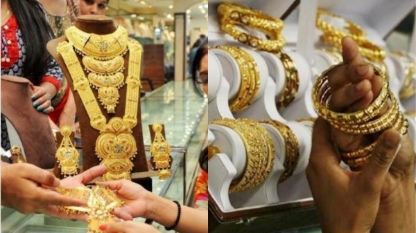 தங்கம் விலை தடாலடி உயர்வு.. ஒரே நாளில் ரூ.850 உயர்வு.. அதிர்ச்சியில் மக்கள்..!! தங்கம் விலை தடாலடி உயர்வு.. ஒரே நாளில் ரூ.850 உயர்வு.. அதிர்ச்சியில் மக்கள்..!!