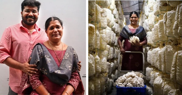 காளான் வளர்ப்பில் லட்சக்கணக்கில் சம்பாதிக்கும் சேச்சி..!