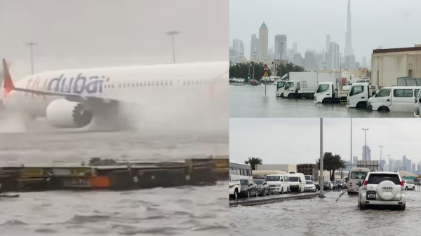 துபாய் வர்த்தகத்தை பந்தாடிய கனமழை.. விமான நிலையம் முதல் மால் வரை.. பெரும் சேதம்..!! 