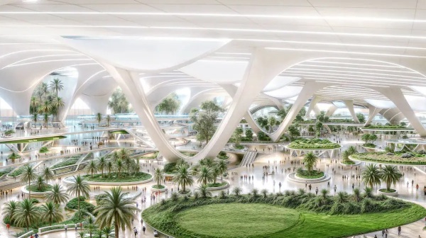 துபாய் புதிய விமான நிலையம்.. சுவாரஸ்ய தகவல்..!! 