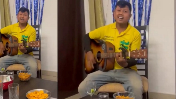 தண்ணி கேன் போட போன இடத்தில்.. Blinkit டெலிவரி ஊழியர் செயலால் CEO ஷாக்..!! 