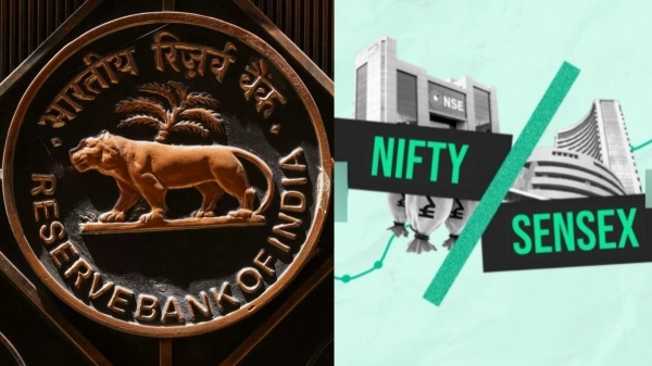ஆர்பிஐ அறிவிப்பால் சென்செக்ஸ், நிஃப்டி தடாலடி உயர்வு..!! 