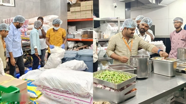 காலாவதி பொருட்களைப் பயன்படுத்தும்The Rameshwaram Cafe..ஹைதராபாத்தில் உணவு பாதுகாப்புத் துறை சோதனை..!