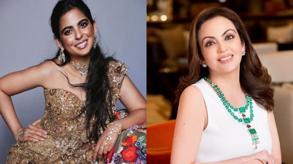 அப்பப்பா.. ஈஷா அம்பானி-யும் அப்படியே நீதா அம்பானி போல இருக்கிறாரே..!!