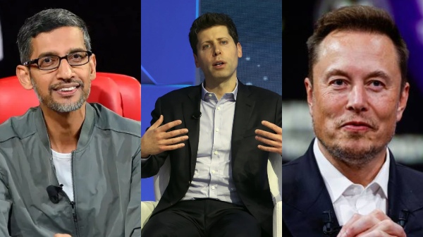 சுந்தர் பிச்சை, சாம் ஆல்ட்மேன்-க்கு வேட்டு வைத்த எலான் மஸ்க்.. 50000 கோடி மெகா ரவுண்ட்..!! 