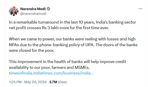 நாங்க சாதிச்சிட்டோம்.. மோடி போட்ட ட்வீட், பதிலடி கொடுத்த சுப்பிரமணியன் சாமி..!! 