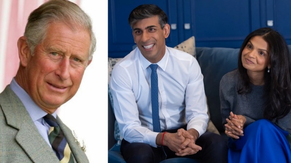 பிரிட்டன் மன்னர் சார்லஸ்-ஐ ஓரங்கட்டும் ரிஷி சுனக் மற்றும் அக்ஷதா மூர்த்தி..! 