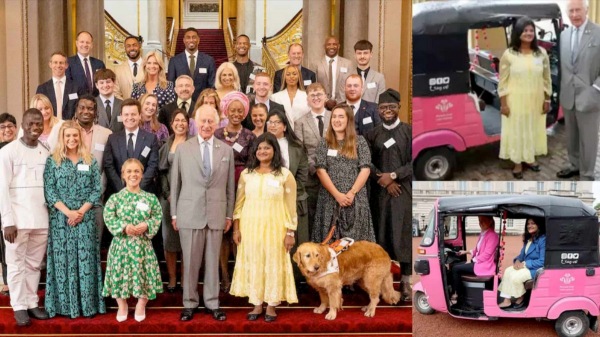 பிரிட்டனில் விருது வாங்கிய உத்தரபிரதேச பெண் ஆட்டோ ஓட்டுநர்..!