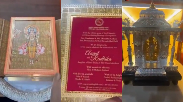 கல்யாணத்துக்கு பத்திரிக்கை அனுப்ப சொன்னா மினி கோயிலையே அனுப்பி வச்சி இருக்காங்க!! கல்யாணத்துக்கு பத்திரிக்கை அனுப்ப சொன்னா மினி கோயிலையே அனுப்பி வச்சி இருக்காங்க!!