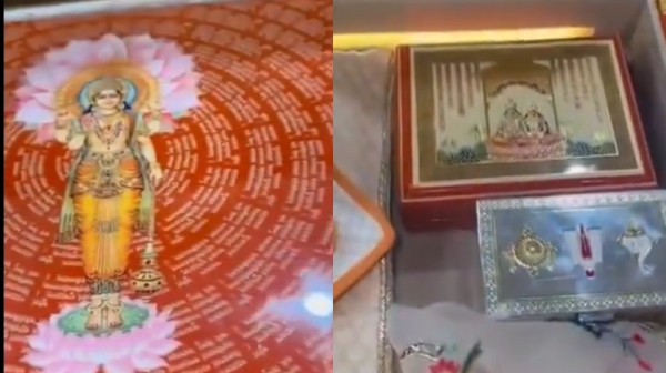 கல்யாணத்துக்கு பத்திரிக்கை அனுப்ப சொன்னா மினி கோயிலையே அனுப்பி வச்சி இருக்காங்க!! கல்யாணத்துக்கு பத்திரிக்கை அனுப்ப சொன்னா மினி கோயிலையே அனுப்பி வச்சி இருக்காங்க!!