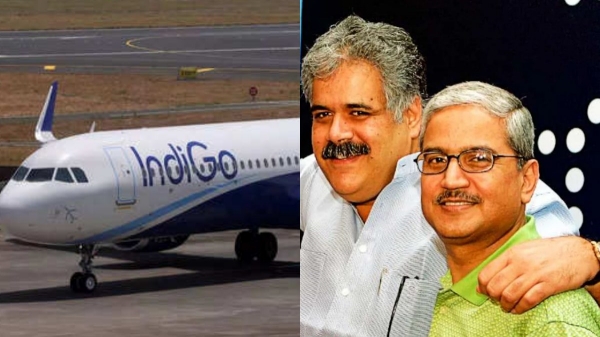 இண்டிகோ பங்குகள் திடீர் விற்பனை..  பத்தியா குடும்பத்தினரே இப்படியா..? 