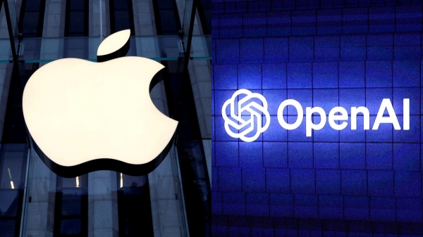 மண்ணை கவ்விய ஆப்பிள்.. ஏஐ  சேவை அறிமுகத்தால் பங்குகள் சரிவு..!! 