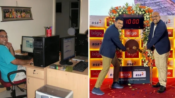 அடடா இதுவல்லவா வளர்ச்சி: ஒரு சிறிய அறையில் தொடங்கி பங்குச்சந்தையில் பட்டியலிடப்படும் Ixigo..! 