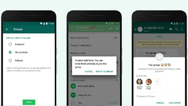  யார் என்றே தெரியாதவர்கள் உங்களை வாட்ஸ்அப் குரூப்பில் சேர்க்கிறார்களா.. இந்த செட்டிங்கை மாத்துங்க!