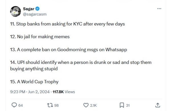 மோடி 3.0: இதுதான் எங்களுடைய எதிர்பார்ப்பு.. புட்டு புட்டு வைத்த RPG குழுமத் தலைவர் ஹர்ஷ் கோயங்கா..! 