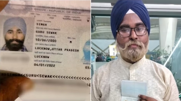 ரூம் போட்டு யோசிச்சும் சிக்கிட்டாரே? முதியவரை போல வேடமிட்டு கனடா செல்ல முயன்ற இளைஞர் 