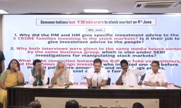 ரூ.30 லட்சம் கோடியை இழந்த மக்கள்! மோடி, அமித் ஷா-வின் சர்ச்சைக்குரிய பேட்டி.. ராகுல் சரமாரி கேள்வி! 