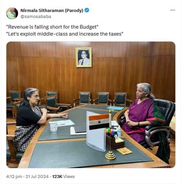 நிர்மலா சீதாராமனை சுத்திசுத்தி கலாய்க்கும் மக்கள்.. டிவிட்டர் முழுக்க கலாய் மீம்ஸ் தான்..!!