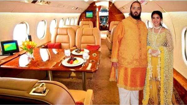 100 விமானங்களை டாக்சியாக பயன்படுத்தும் அம்பானி.. களைக்கட்டும் ஆனந்த் - ராதிகா திருமணம்..!! 