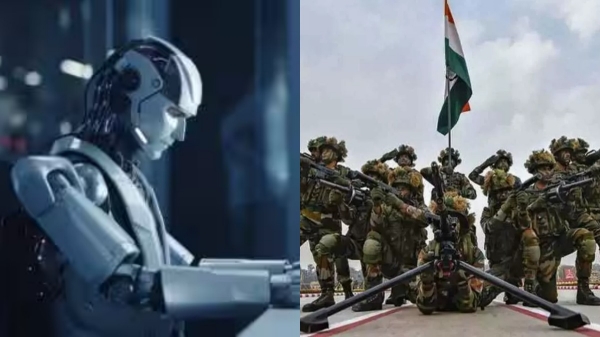 AI தொழில்நுட்பத்தில் இயங்கும் அதிநவீன ரோபோ.. இந்திய ராணுவத்திற்கு புதிய பலம்..!! 