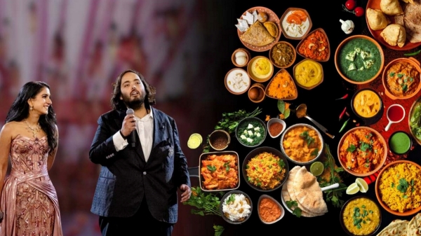 ஆனந்த் அம்பானி- ராதிகா திருமணத்தின் சூப்பர் டூப்பர் சாப்பாட்டு மெனு.. அப்பப்பா இத்தனை வகையா..? ஆனந்த் அம்பானி- ராதிகா திருமணத்தின் சூப்பர் டூப்பர் சாப்பாட்டு மெனு.. அப்பப்பா இத்தனை வகையா..?