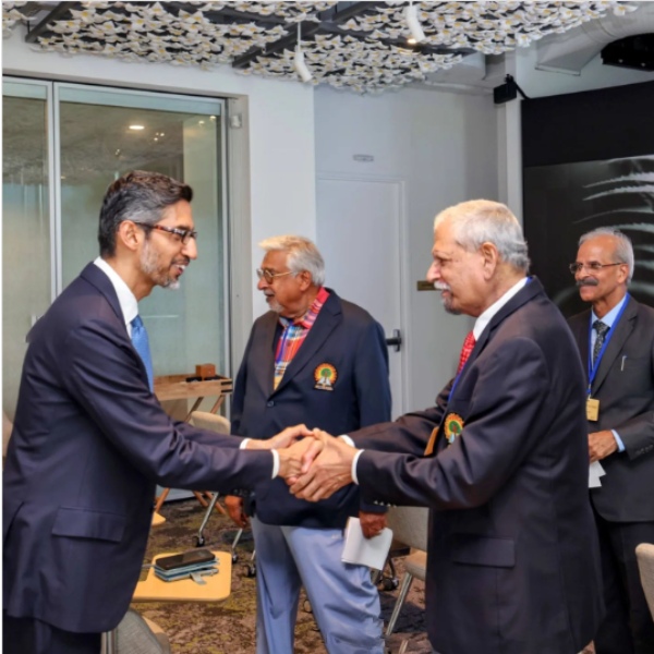 தந்தையின் கனவை நிறைவேற்றிய சுந்தர் பிச்சை.. ஒருவழியா சாதித்துவிட்டார்..! தந்தையின் கனவை நிறைவேற்றிய சுந்தர் பிச்சை.. ஒருவழியா சாதித்துவிட்டார்..!