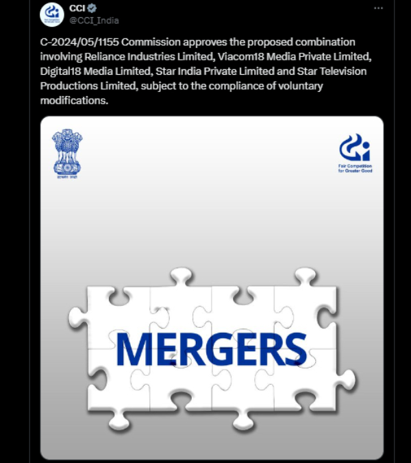 ரிலையன்ஸ்-டிஸ்னி இணைப்புக்கு CCI ஒப்புதல்.. ஆனா ஒரு செக்.. என்ன நடந்தது தெரியுமா..? 