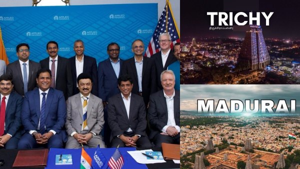 திருச்சி, மதுரை மக்களுக்கு குட்நியூஸ்.. அமெரிக்க நிறுவனத்துடன் ஸ்டாலின் முக்கிய பேச்சுவார்த்தை..!! 