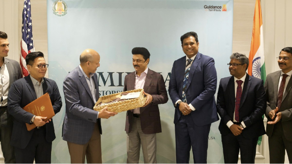 அமெரிக்காவில் ஒரே கல்லில் 3 மாங்காய் அடித்த ஸ்டாலின்.. ரூ.850 கோடி முதலீடு.. கோவை-க்கு ஜாக்பாட்..!! 