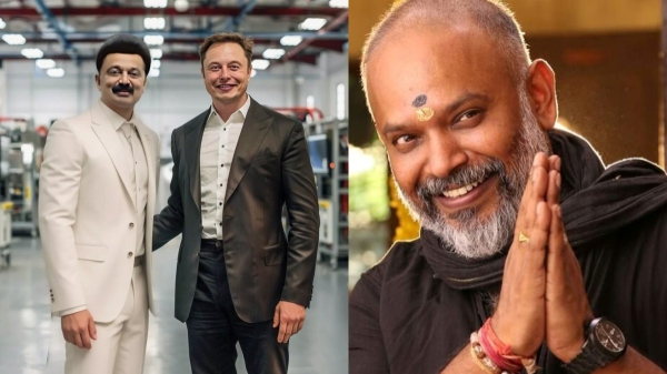 ஸ்டாலின் - எலான் மஸ்க் மீட்டிங்.. இது தான் GOAT மூவ்.. வெங்கட் பிரபு டிவீட் மாஸ் போட்டோ..! 