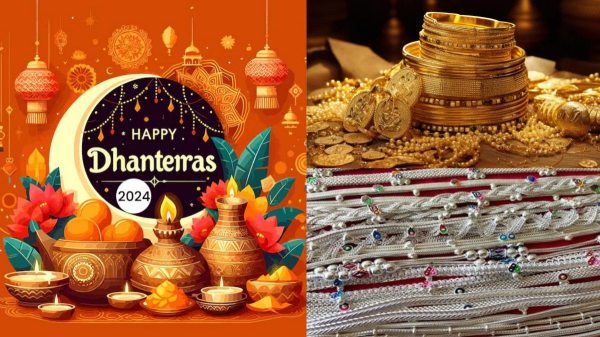 ஒரே நாளில் ரூ.20,000 கோடிக்கு தங்கம், ரூ.2500 கோடிக்கு வெள்ளி விற்பனை.. Dhanteras அலப்பறை..!!