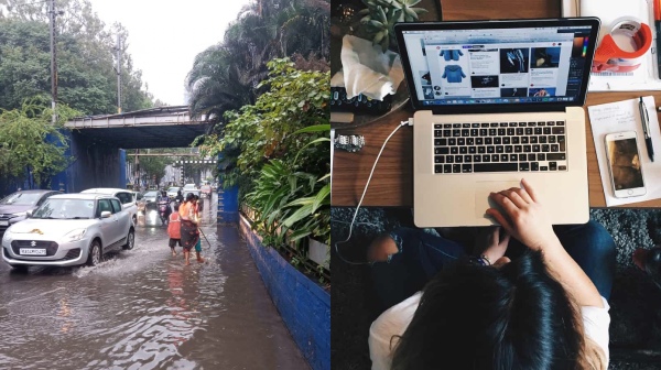 பெங்களூர் ஐடி ஊழியர்களே..! மழை அதிகமாக இருக்கும், வீட்டிலேயே இருங்க.. முக்கிய அறிவிப்பு..!! 