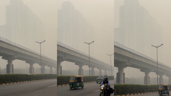  இங்கிருந்த அப்பார்ட்மெண்ட் எங்கடா.. டெல்லி டிரெண்டிங் வீடியோ..!!