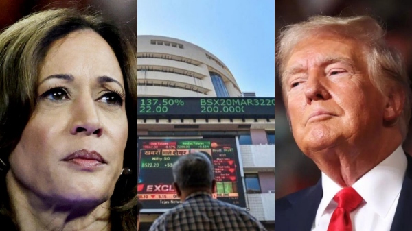 கமலா ஹாரிஸ் Vs டொனால்டு டிரம்ப்: பங்குச்சந்தை முதலீட்டாளர்கள் நிலை என்ன..? தங்கம் விலை உயருமா..? 