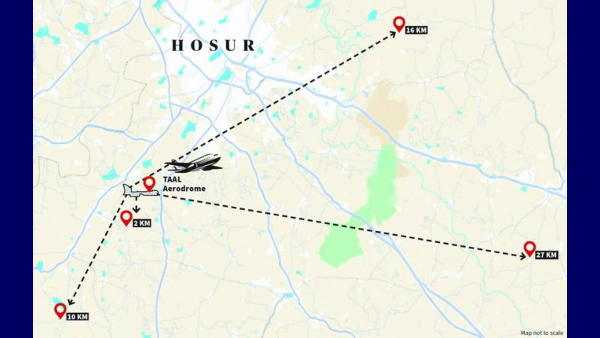 ஓசூர் ஏர்போர்ட் இங்க தான் வரப்போகுது.. 2 இடத்தை தேர்வு செய்த AAI.. பெங்களூர் மக்கள் கொண்டாட்டம்..!!