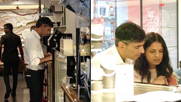 ரிஷி சுனக் நீங்களா.. பெங்களூர் காஃபி ஷாப்-ல் மனைவியுடன்.. கலக்கல் போட்டோ..!! 