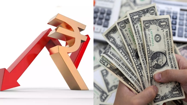 பள்ளத்தில் விழுந்த ரூபாய்.. அமெரிக்க தேர்தலால் டாலர் உச்சம்.. சென்செக்ஸ்-ம் சரியுதே..!! 