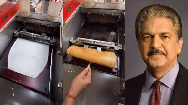 அட இதுதான் டெஸ்க்டாப் தோசையா? பாராட்டி தள்ளும் ஆனந்த் மஹிந்திரா!