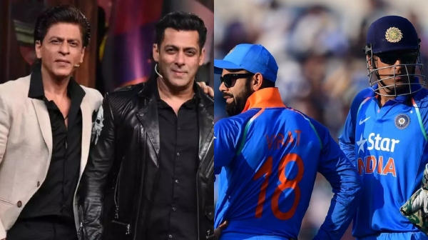 ஷாருக், சல்மான் இடத்தை பிடித்த தோனி, கோலி.. அடேங்கப்பா..!! 