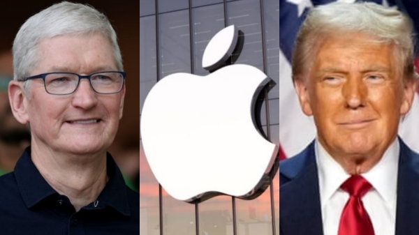 ஆப்பிள் சிஇஓ-வின் தாராள மனசை பார்த்தீர்களா? டிரம்ப் அரசுக்கு ரூ. 8.4 கோடி நன்கொடை வழங்க முடிவு!