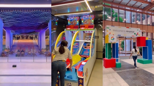 வேலை செஞ்சா இப்படி ஒரு ஆபிஸ்ல வேலை செய்யனும் – பெங்களூரில் கூகுளின் புதிய அலுவலகம்..!