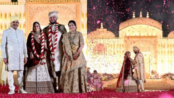 மகனுக்கு கல்யாணம்.. கலக்கலான போட்டோ வெளியிட்ட கௌதம் அதானி..!!