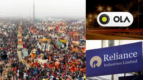 ஓலா முதல் ரிலையன்ஸ் வரை.. மகா கும்பமேளாவில் பக்தர்களுக்கு சௌகரியத்தை ஏற்படுத்தி தந்த பிராண்டுகள்..