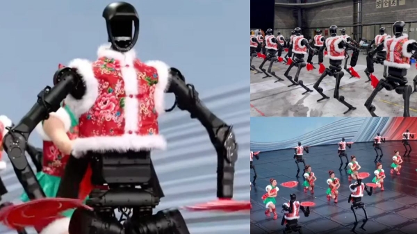 ஷாக் கொடுத்த சீனா.. டான்ஸ் ஆடும் மனித ரோபாக்கள்.. செம கெத்து..!!